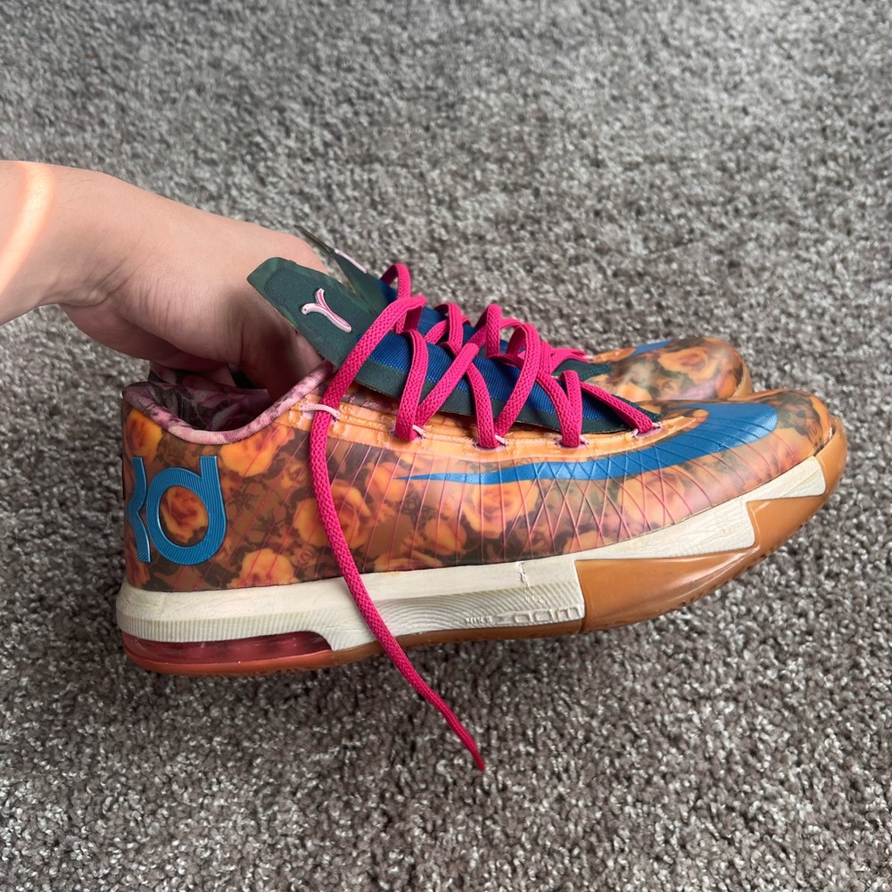 Colorful Athletic Sneakers with Pink Laces